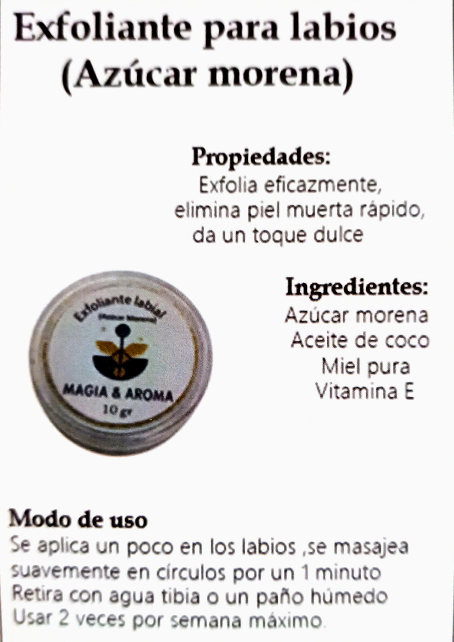 Combo balsamo labial + exfoliante labial